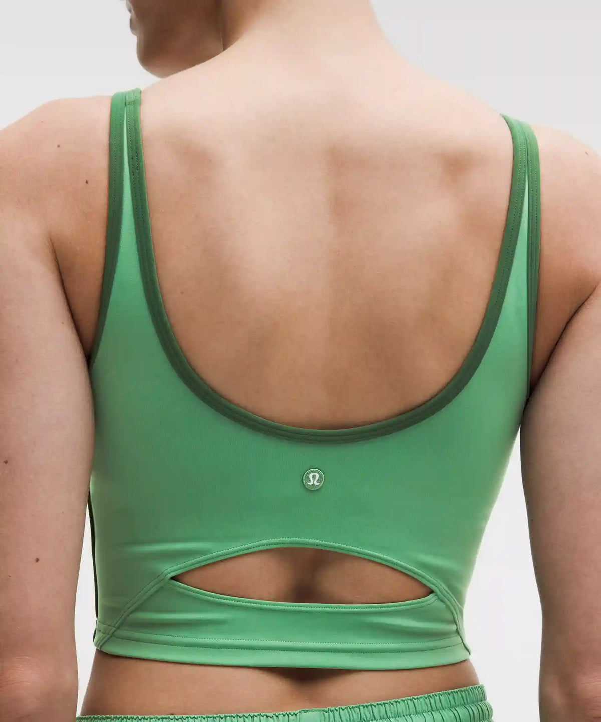 Scoop-Neck Cutout Tennis Tank Top *Medium Support, B/C Cup