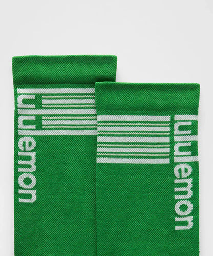 Unisex Power Stride Crew Socks *Stripe
