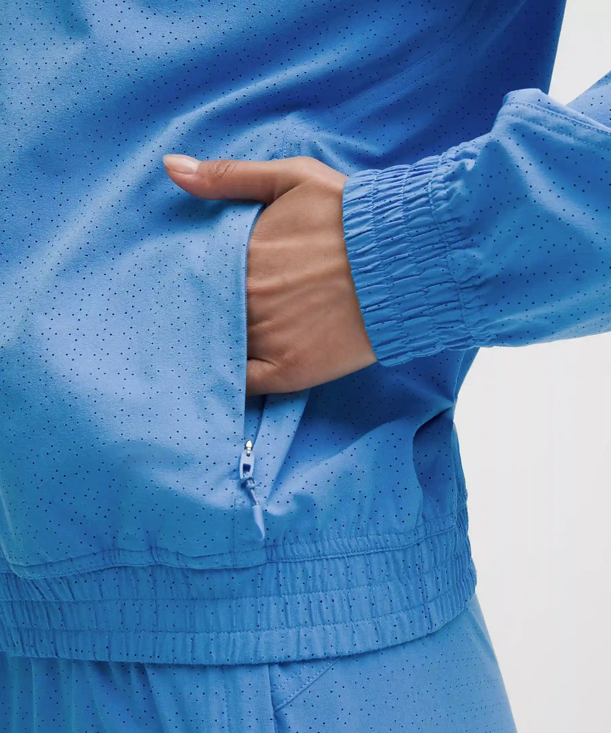 Adapted State Perforated Track Jacket