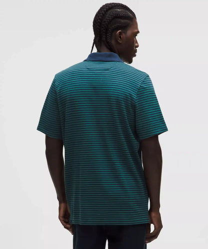 Cotton Pique Short-Sleeve Polo Shirt
