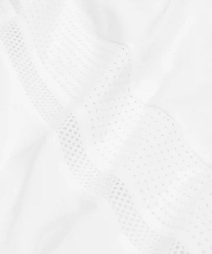 UV-Protective Mesh Panelled Tennis Shirt