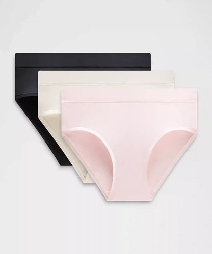 UnderEase High-Rise Bikini Underwear *3 Pack