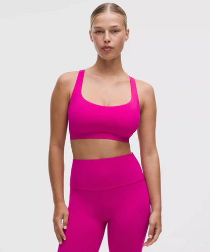 FlexyFlex Strappy Yoga Bra *Light Support, D-DDD Cups