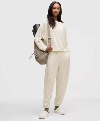 BeCalm Oversized Mid-Rise Pant