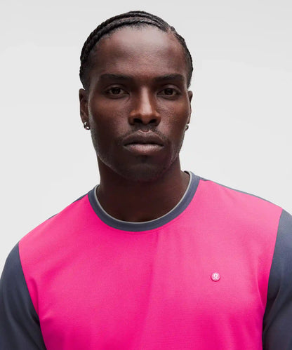 Mesh Pique Tennis Short-Sleeve Shirt