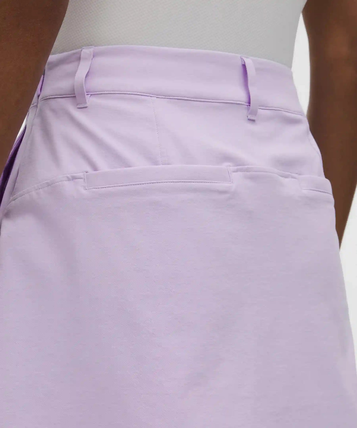 Stretch Twill Front Pleat Golf Skirt