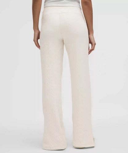 Engineered Warmth Cable-Knit Pant