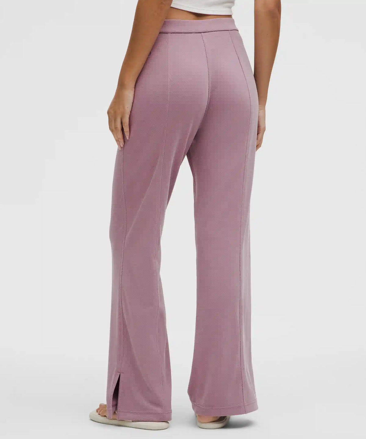 Softstreme High-Rise Wide-Leg Pique Pant *Regular