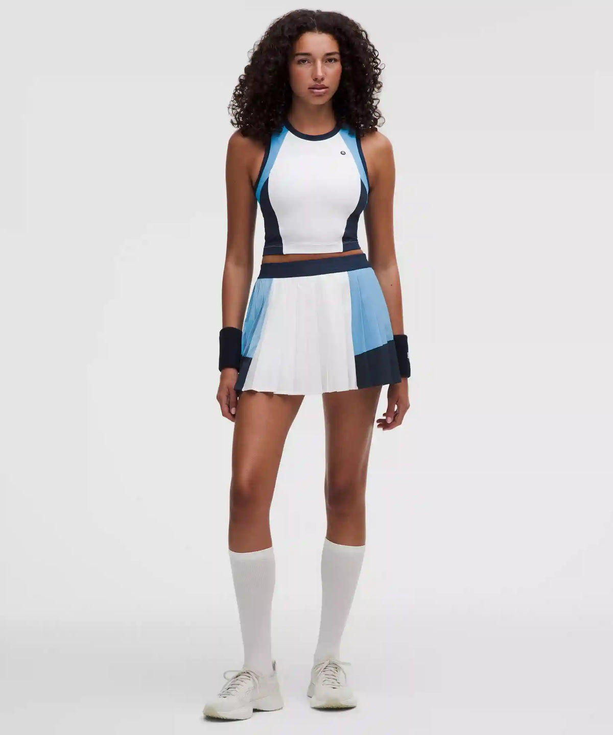 Court Champ Pleated High-Rise Tennis Skirt