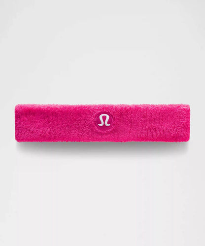 High-Pile Cotton Terry Sweatband