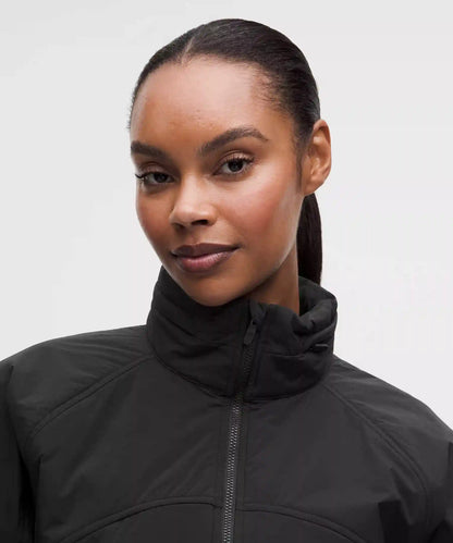 Insulated Back-Vent Running Jacket