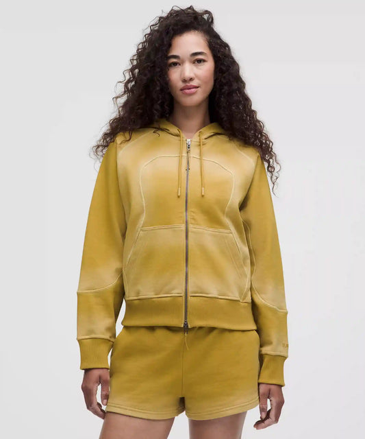 Faded French Terry Full-Zip Hoodie *SLNSH Collection