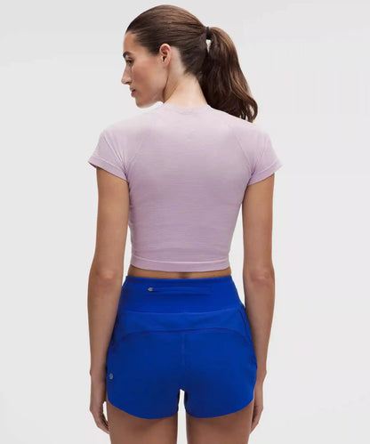 Swiftly Tech Cropped Short-Sleeve Shirt 2.0