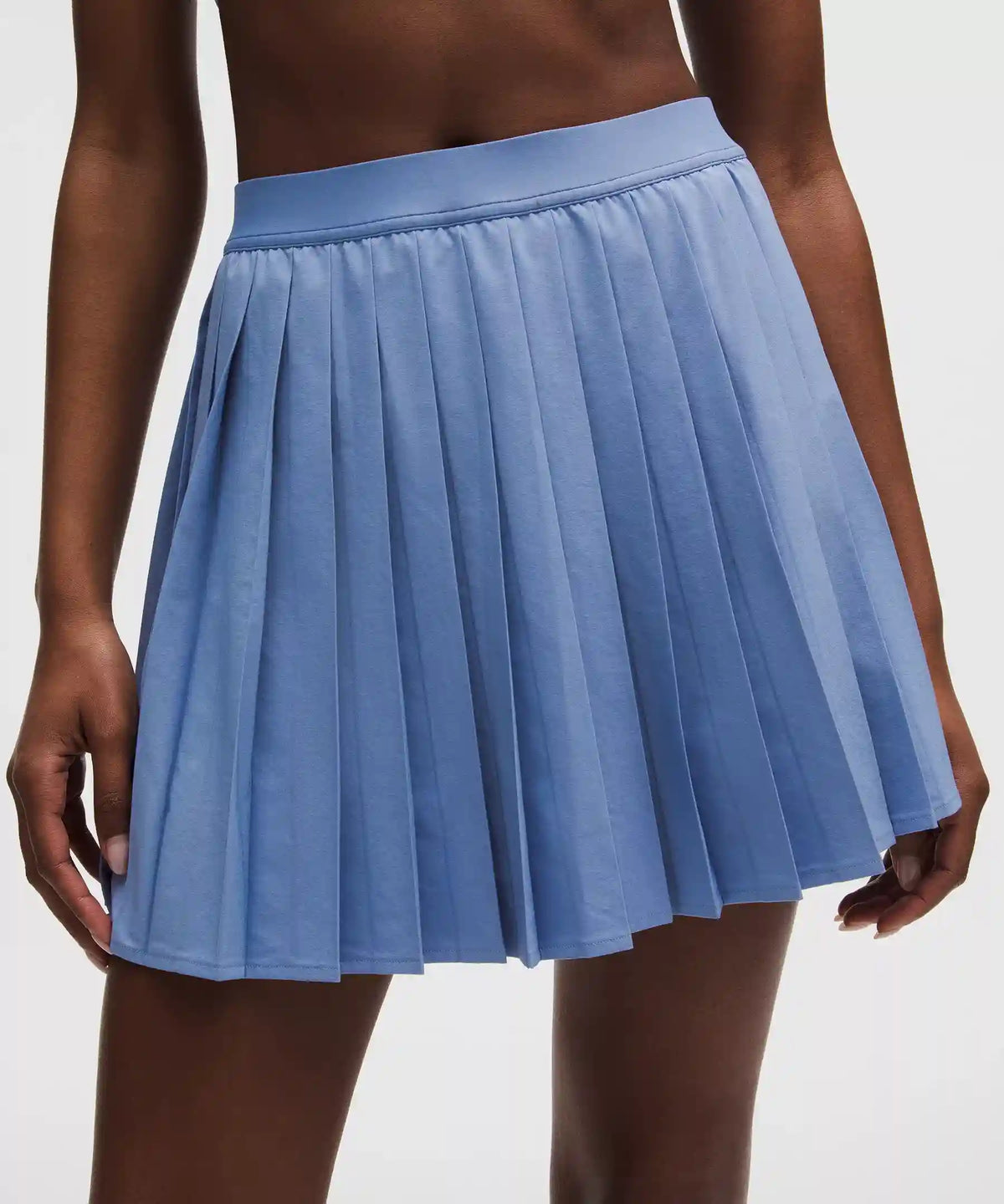 High-Rise Pleated Tennis Skirt *Long