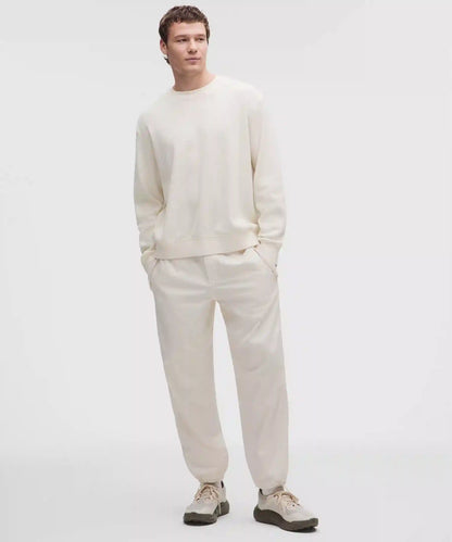 Cotton-Blend Waffle-Knit Long Sleeve