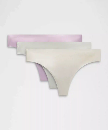 InvisiWear Mid-Rise Thong Underwear *3 Pack