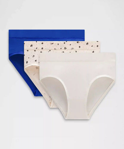 UnderEase High-Rise Bikini Underwear *3 Pack