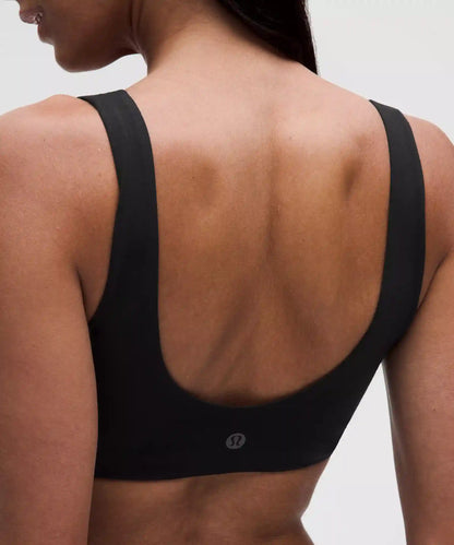 UnderEase Scoop-Neck Bralette A-C Cups *Wordmark