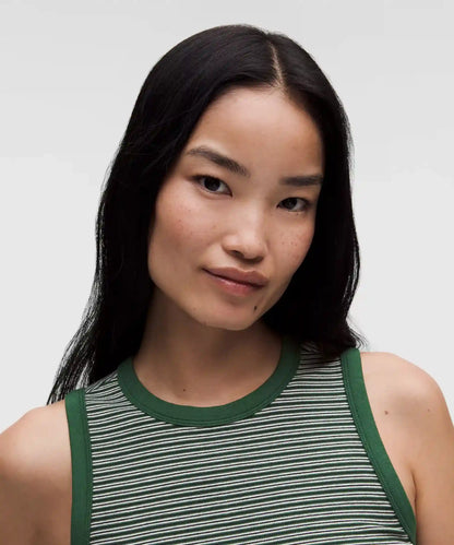Hold Tight Crewneck Tank Top *Waist Length