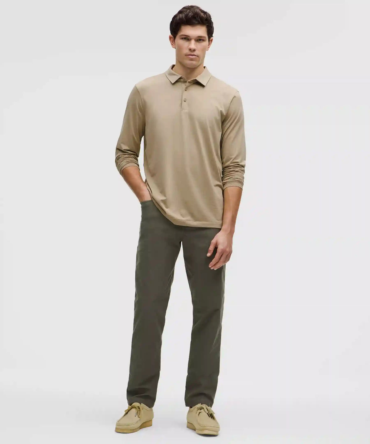 Evolution Long-Sleeve Polo Shirt