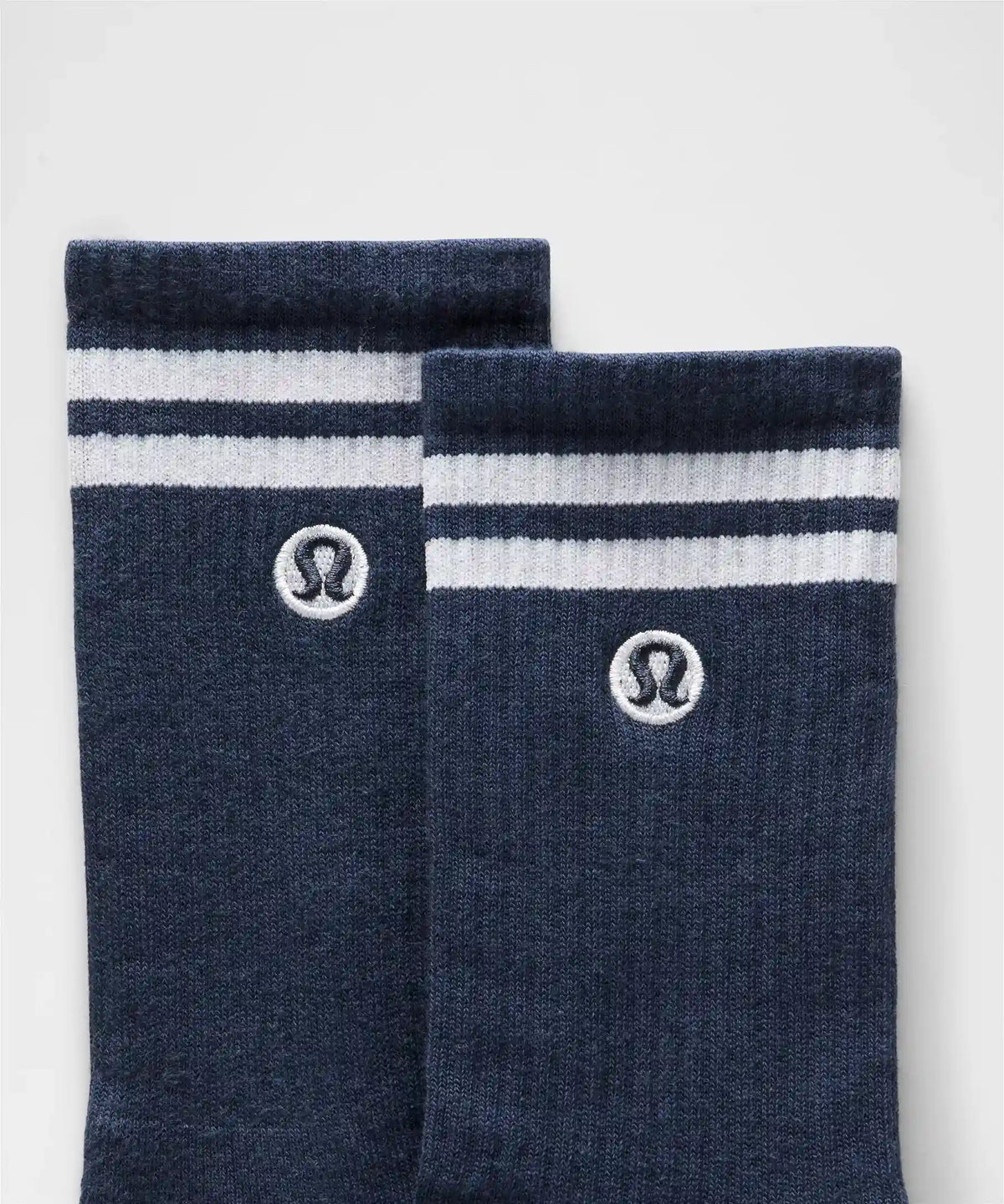 Unisex Daily Essential Crew Socks *Stripe