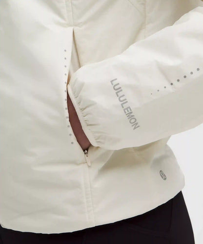 Insulated Back-Vent Running Jacket
