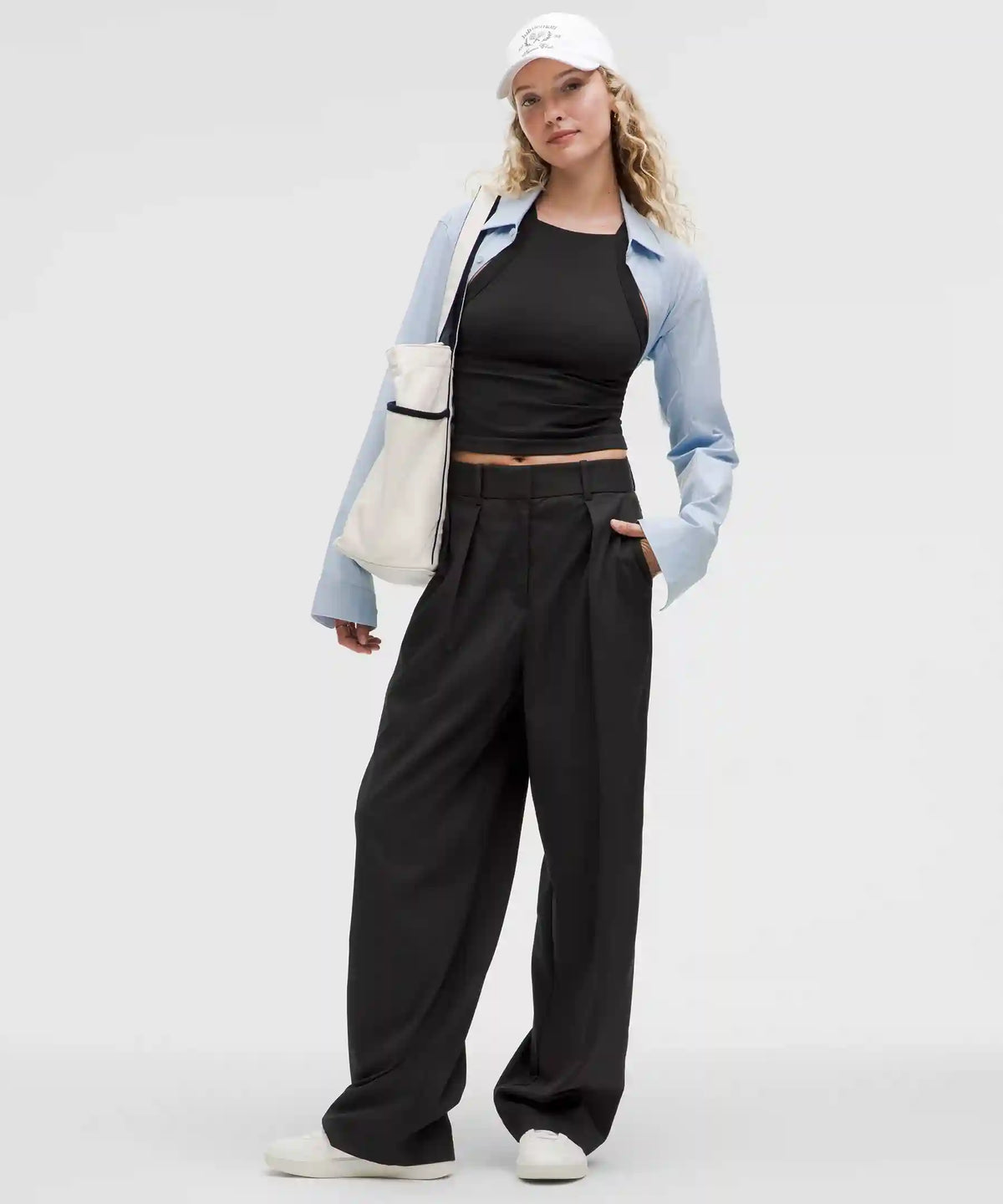 Pleat-Front High-Rise Trouser *Regular