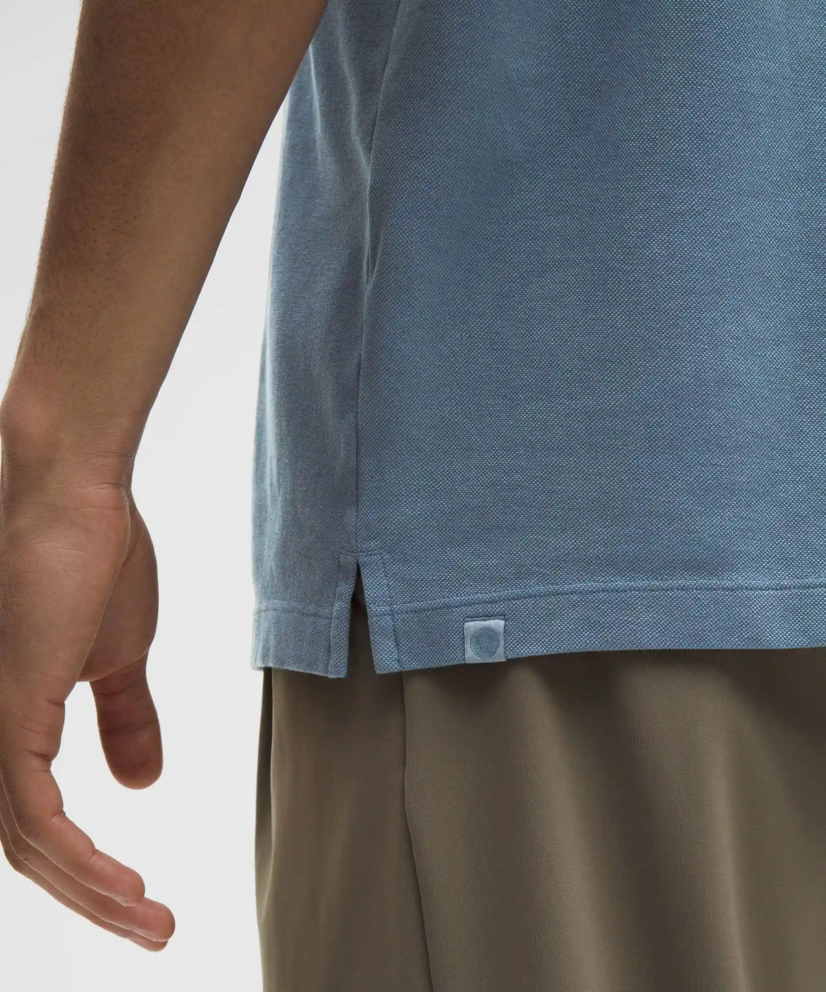 Cotton Pique Short-Sleeve Polo Shirt