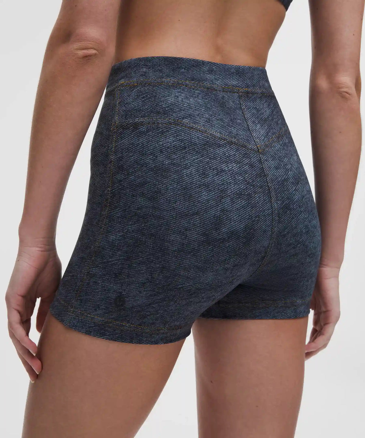 Everlux Denim-Print Short 3" *Denim Dreams Set