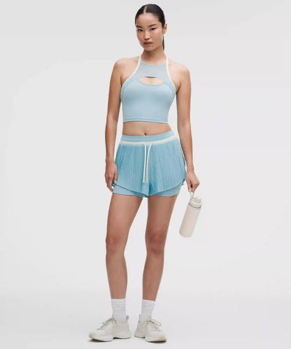 Ace Advantage High-Rise Pleated Tennis Short 2"