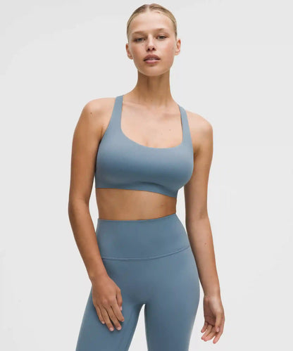 FlexyFlex Strappy Yoga Bra *Light Support, D-DDD Cups
