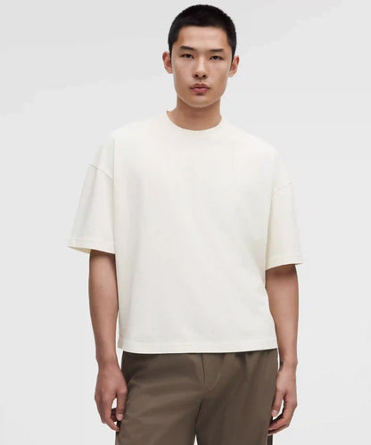 Heavyweight Cotton Jersey Boxy T-Shirt *Wash