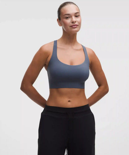 FlexyFlex Strappy Longline Yoga Bra *Light Support, D–DDD Cups