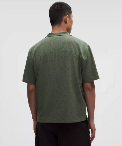Airing Easy Camp-Collar Shirt *Textured