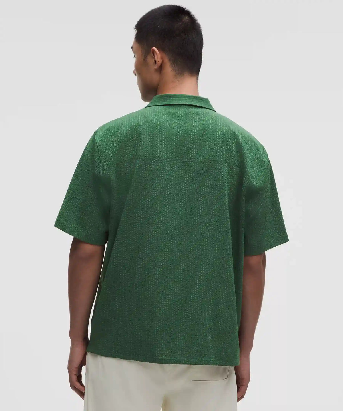 Airing Easy Camp-Collar Shirt *Textured