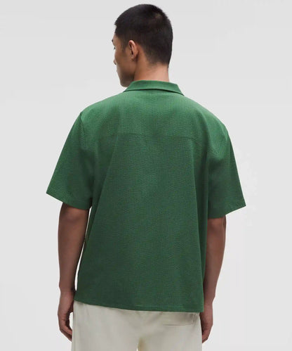 Airing Easy Camp-Collar Shirt *Textured