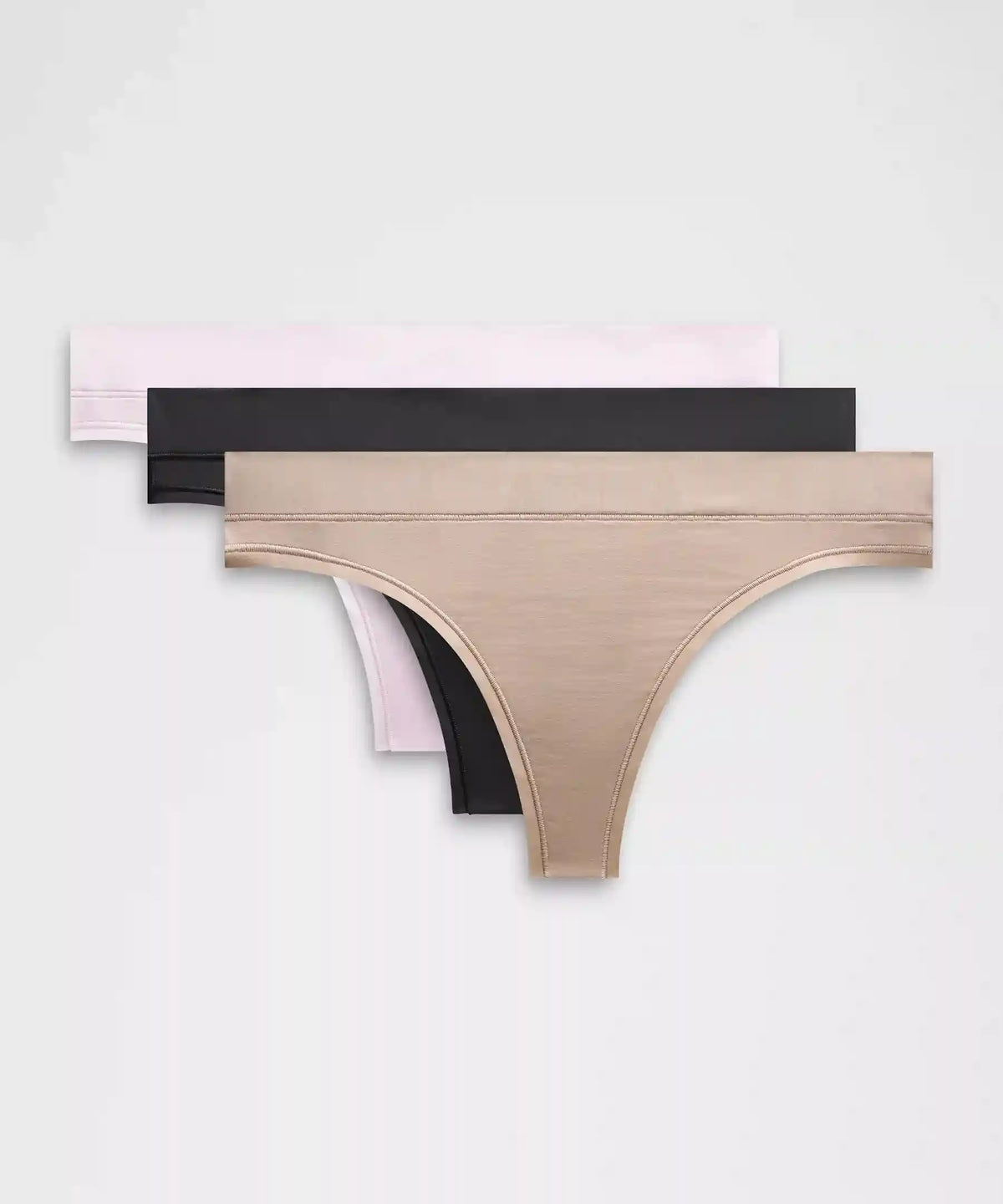 UnderEase Mid-Rise Thong Underwear *3 Pack