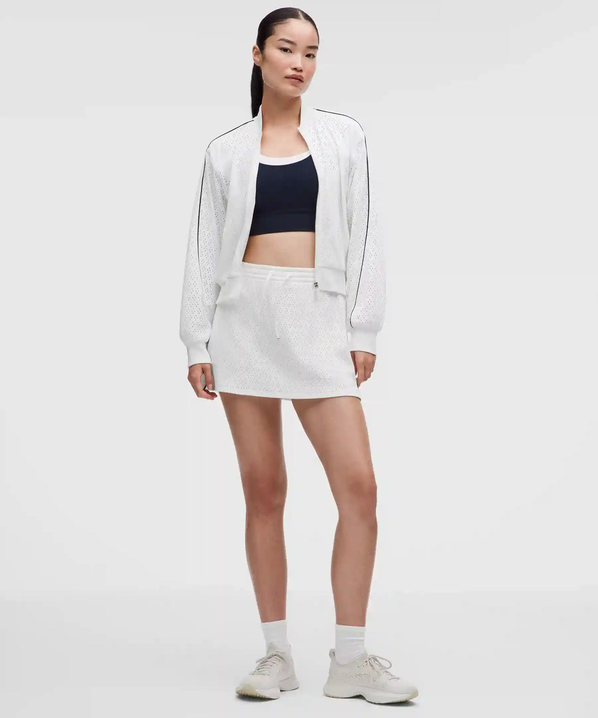 Ace Advantage Knit Mesh Tennis Jacket