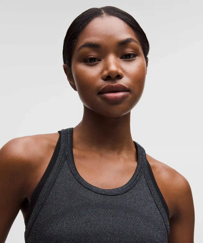 Swiftly Tech Cropped Round-Neck Racerback Tank Top 2.0 *Sparkle