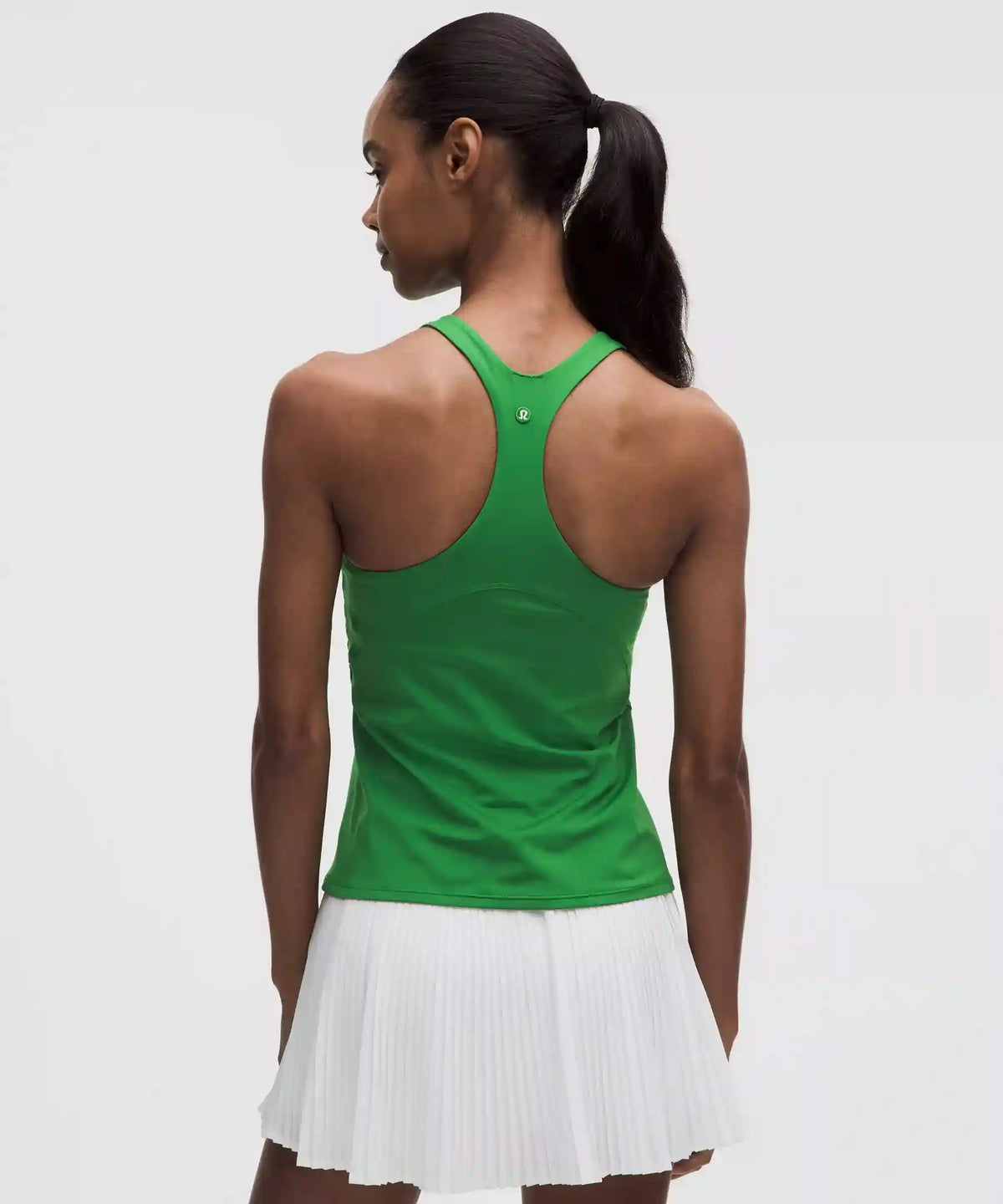 Racerback High-Neck Tennis Tank Top *B/C Cup
