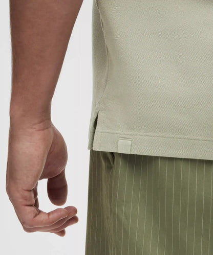 Cotton Pique Short-Sleeve Polo Shirt