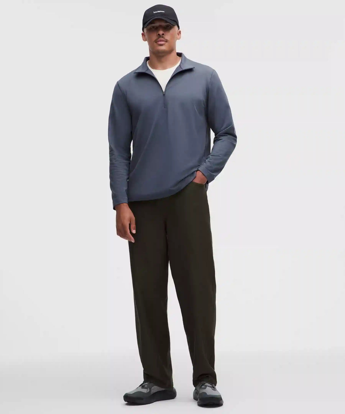 Soft Jersey Half Zip
