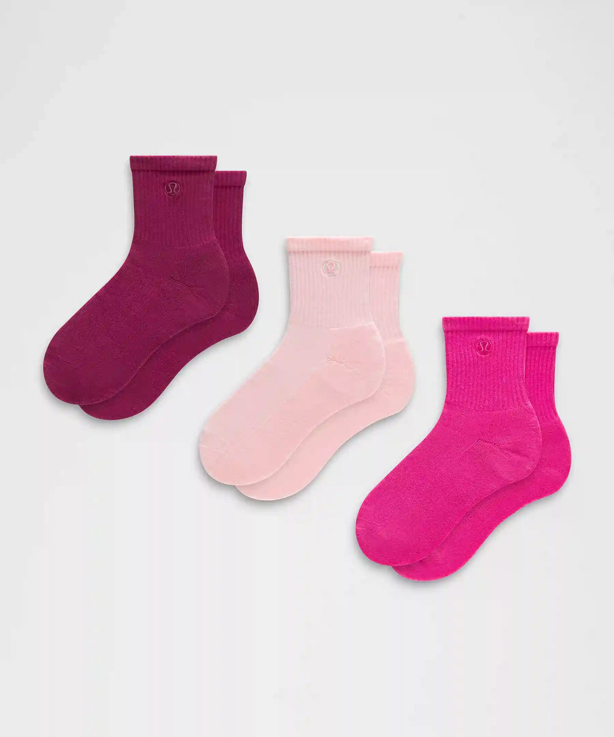 Unisex Daily Essential Quarter Socks *3 Pack