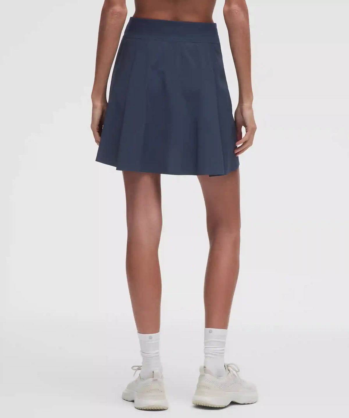 A-Line Side-Pleat Tennis Skirt *Long