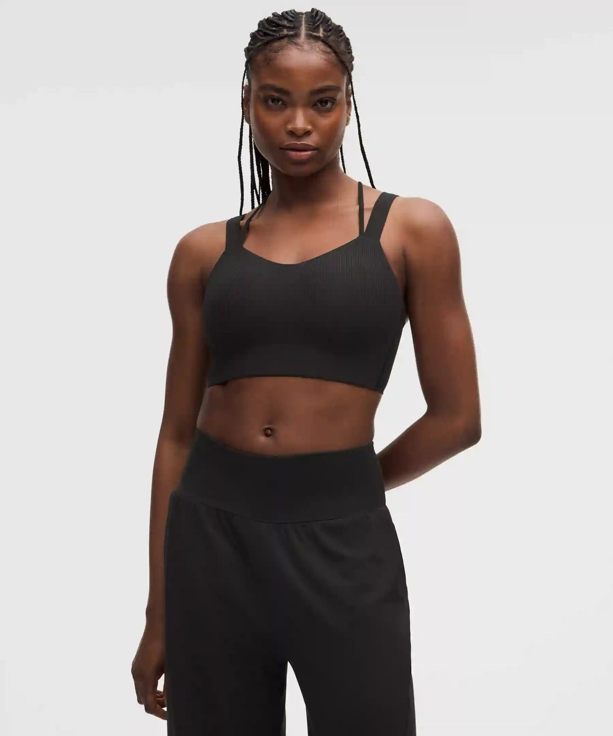 Like a Cloud Ribbed Longline Bra *Light Support, D/DD Cup