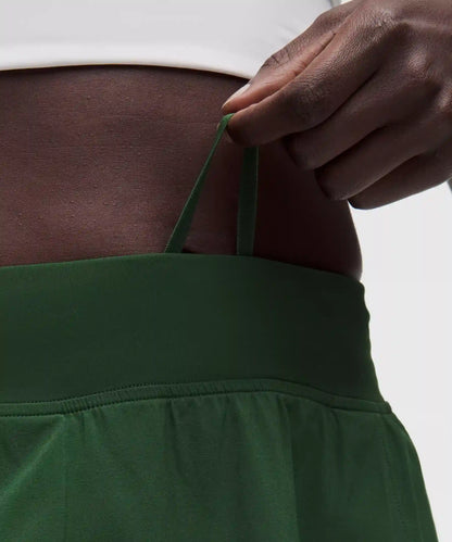 A-Line Side-Pleat Tennis Skirt