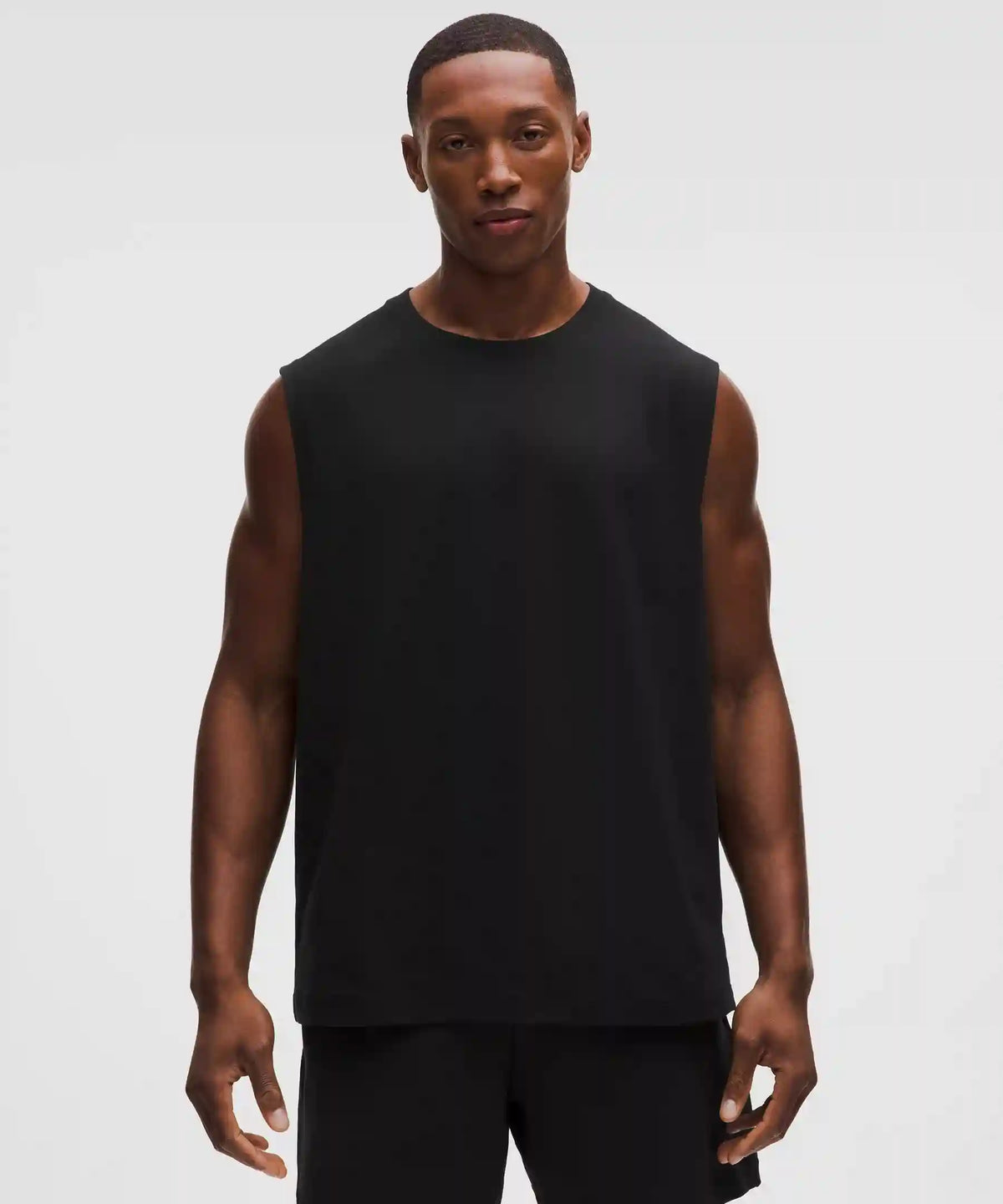 Mesh Soft Jersey Sleeveless Tank Top