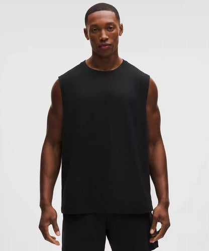 Mesh Soft Jersey Sleeveless Tank Top
