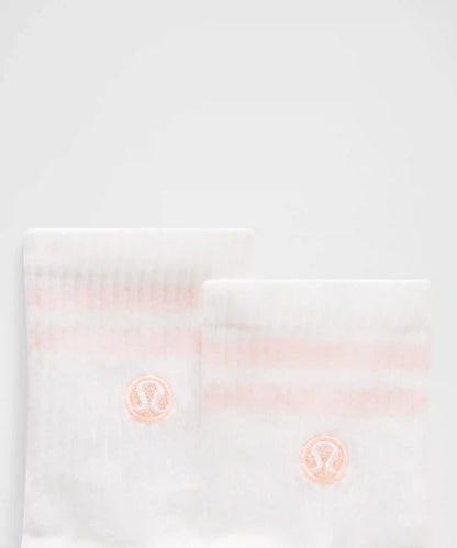 Unisex Daily Essential Quarter Socks *Stripe