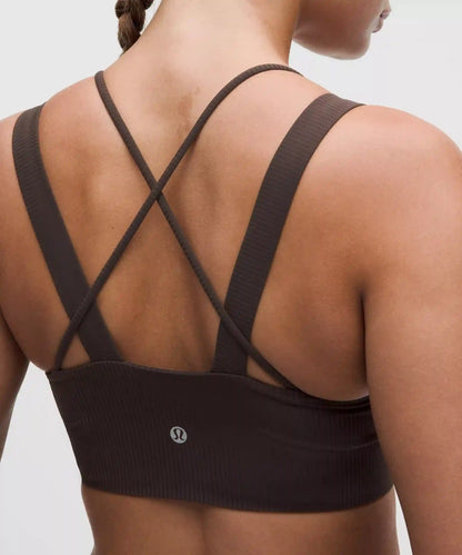 Like a Cloud Ribbed Longline Bra *Light Support, D/DD Cup